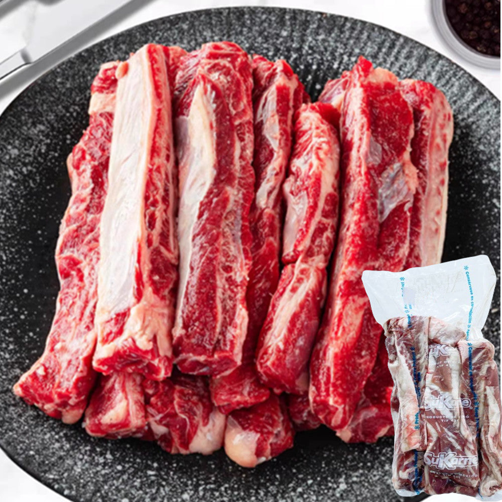 牛肋条无骨 按1000克2617日元 牛肉 牛腩 每块约1500-2500克 每块大小不一样,按实际重量算钱,价格上的是大约的金额 产地墨西哥 烤串红烧都不错