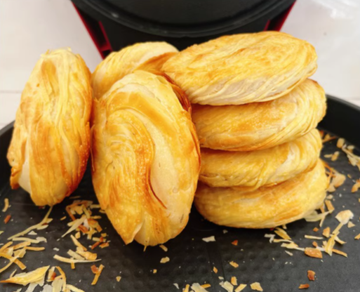 万家餅業 潼関千層餅5枚 100g×5个新品特价695 肉夹馍饼 万家饼业潼关千层饼 不带馅 可夹肉 夹菜 烤串