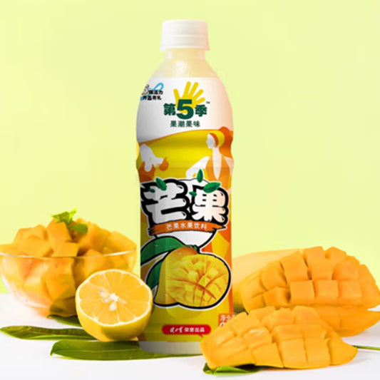 健力寶第5季芒果水果飲料450ml 健力宝第5季芒果水果饮料