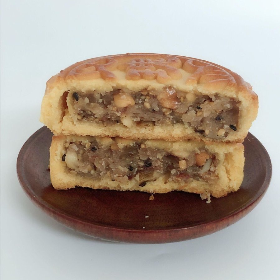 生友 偉業 枚瑰五仁月餅 4个入 玫瑰五仁月饼