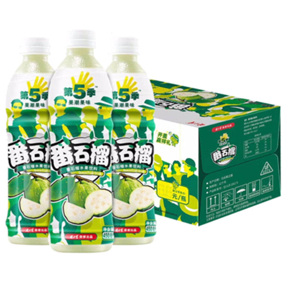 健力寶第5季番石榴水果飲料450ml 健力宝第5季番石榴水果饮料