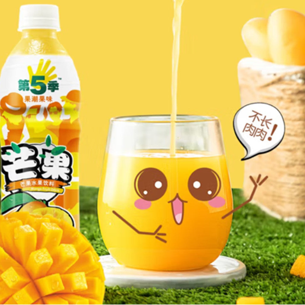 健力寶第5季芒果水果飲料450ml 健力宝第5季芒果水果饮料