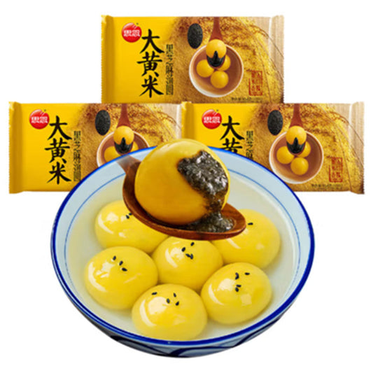 思念 大黄米黒芝麻湯圓 454g*3袋 思念大黄米黑芝麻汤圆