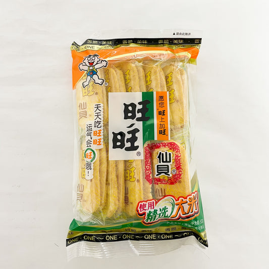旺旺仙貝 米菓 仙贝 お菓子52g スナック 膨化 旺旺仙贝