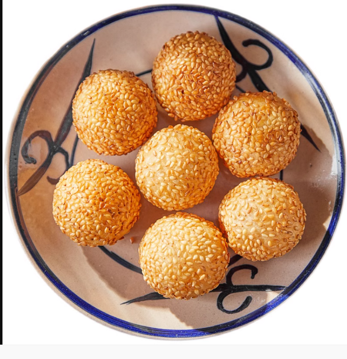芝麻球(芝麻餡) 大 37gx20个 芝麻团