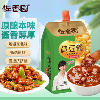 佐香园黄豆醤450g 佐香园黄豆酱