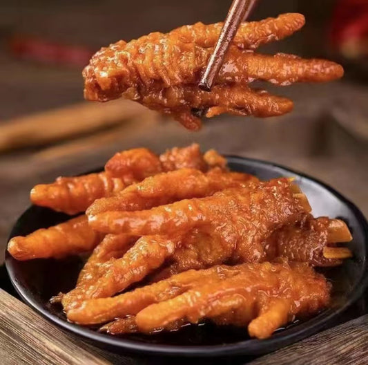 虎皮鶏爪辛口 辣400g 虎皮鸡爪