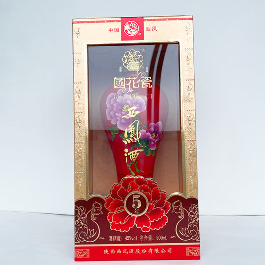 国花瓷西鳳酒500ml 国花瓷西凤酒