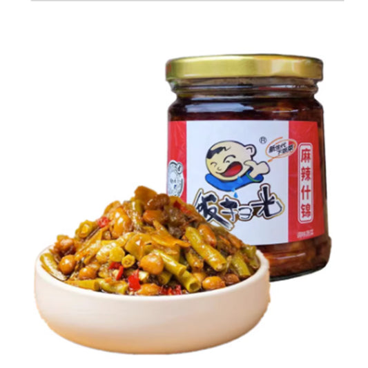 飯掃光 麻辣什錦(瓶装) 饭扫光麻辣什锦下饭菜