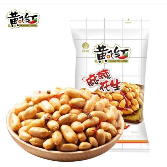 黄飛紅麻辣花生70g 黄飞红麻辣花生