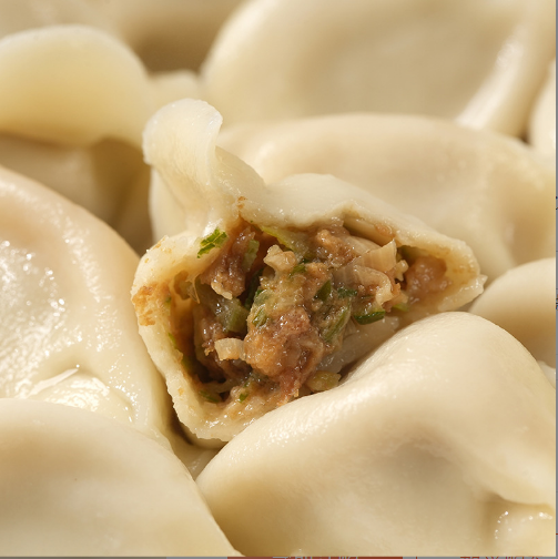 華華手工制作豚肉大葱水饺400g 第一袋尝鲜价299 第二袋开始特价399 原价545 纯手工猪肉大葱水饺
