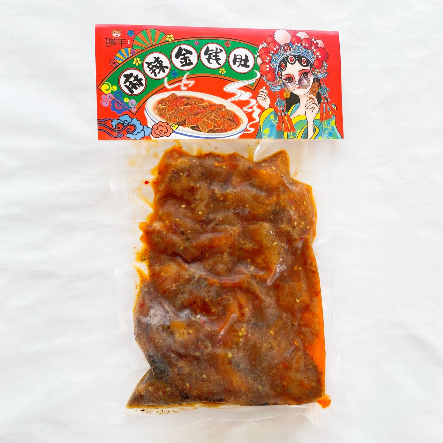 瑞豊 金銭肚 麻辣味 150g 麻辣牛肚 金钱肚麻辣味 凉拌毛肚 牛肉