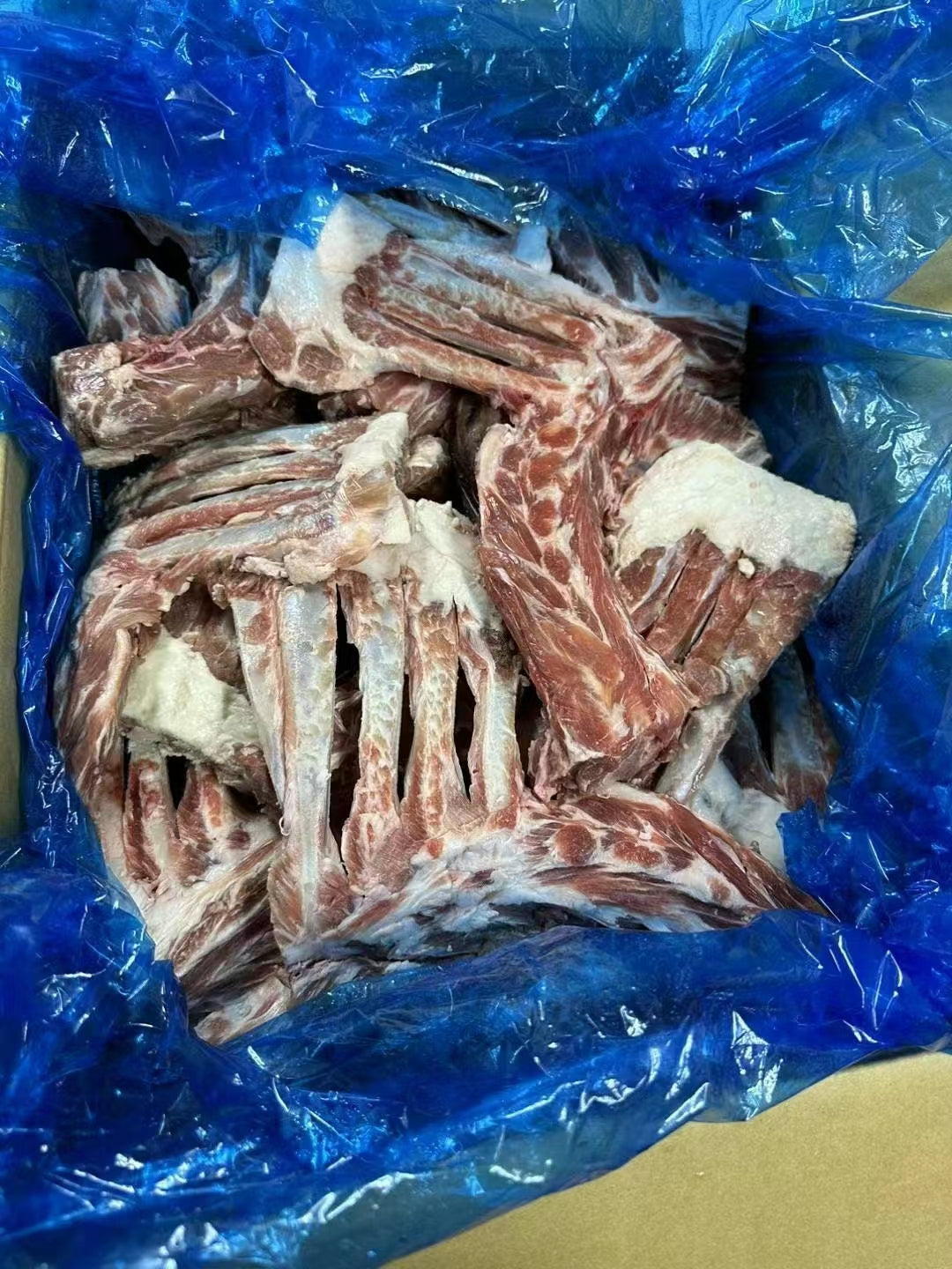 整箱羊脊骨(羊蝎子)整箱10KG 羊背骨 羊骨头 整箱特价6200