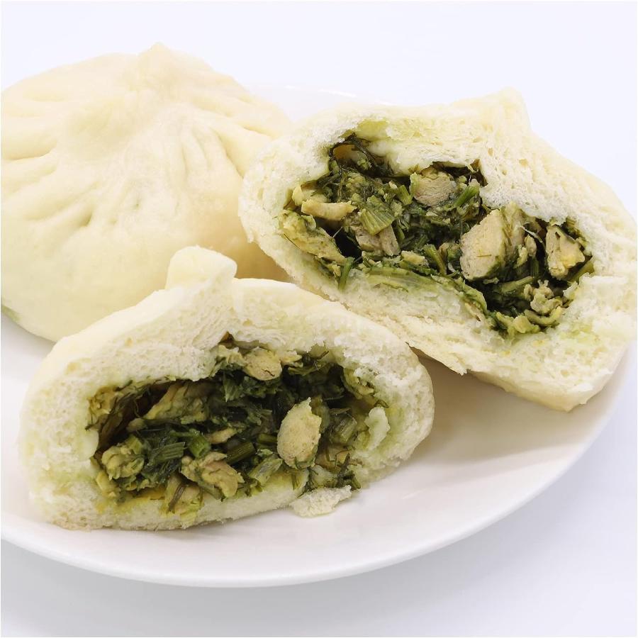 手作り茴香鶏蛋包子(2入)300g 手工制作茴香鸡蛋包子 新品尝鲜价535原价595