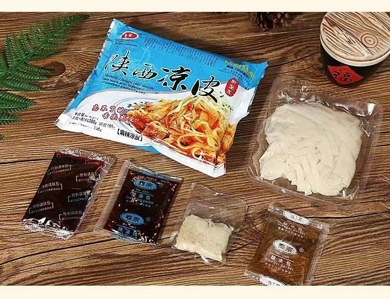 陝西凉皮 鮮香麻辣味 165g*3袋 陕西凉皮 鲜香麻辣味