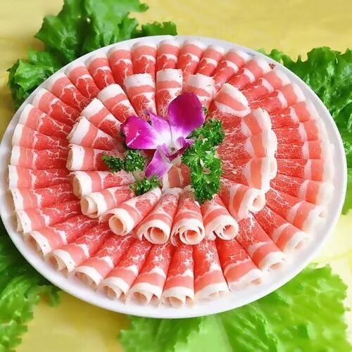 羊肉卷300g ラム 羊肉片 火鍋用羊肉卷 300g