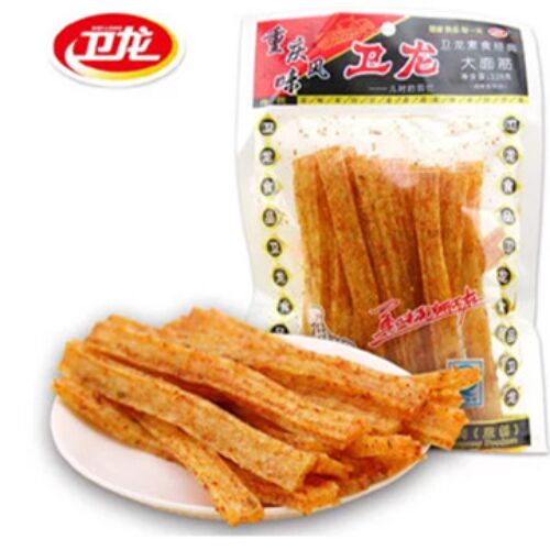 衛龍大面筋 中国辣条 102g 卫龙大面筋