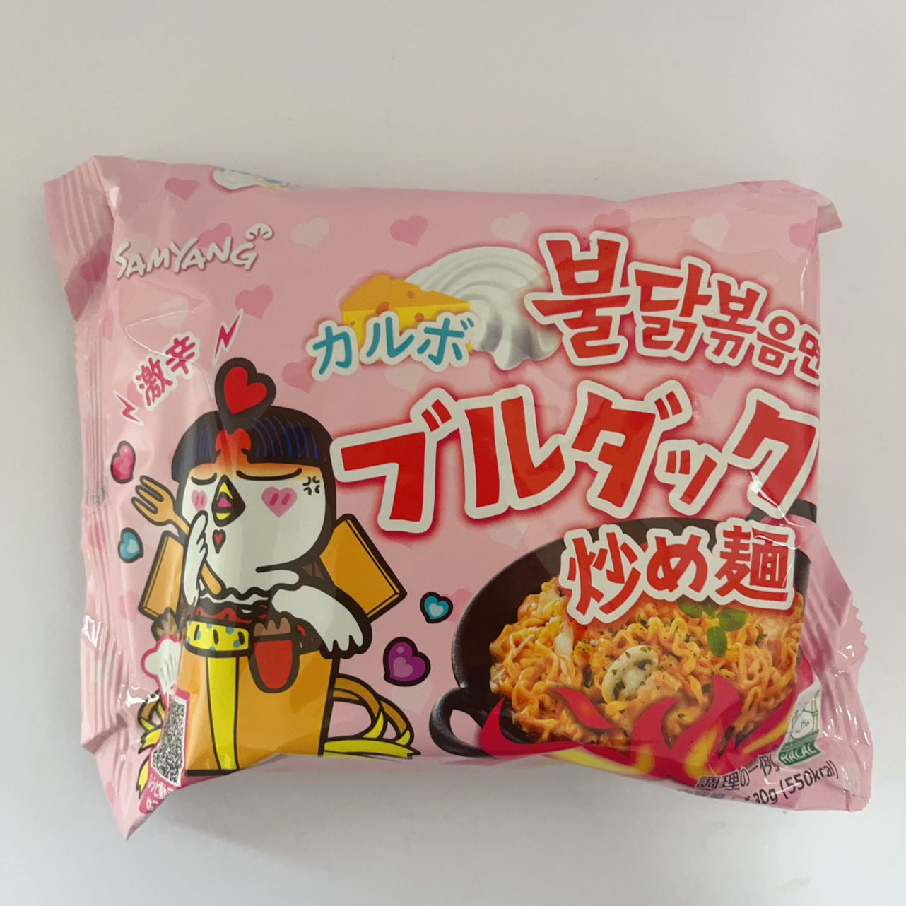 韓国 火鶏面 130g(粉)(乃油味)新品特价218 奶油味韩国火鸡面