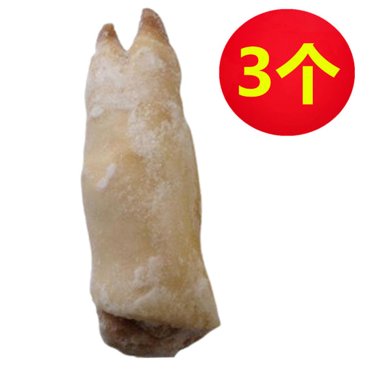 豚足単个(豚蹄)約310g *3个 生猪蹄 猪爪子 猪脚