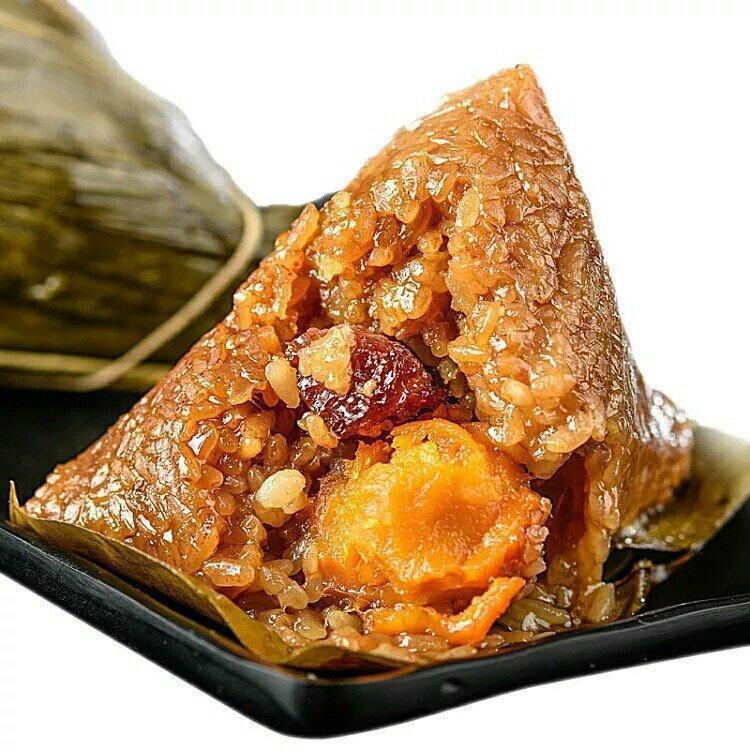 鮮肉蛋黄粽 2個入 鲜肉蛋黄粽子 蛋黄肉粽子