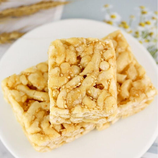 精益珍沙琪瑪芝麻味 368g 精益珍沙琪玛芝麻味 内含12小袋