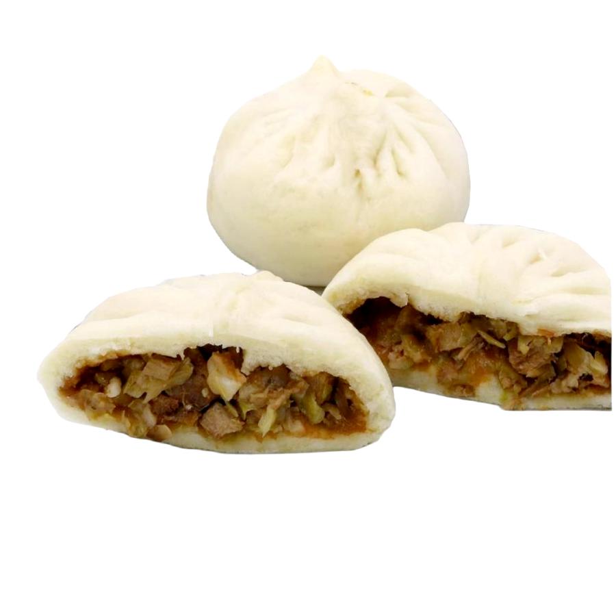 手作り醤肉包子(2入)300g 酱肉包菜包子 手工制作酱肉包子 新品尝鲜价588原价654