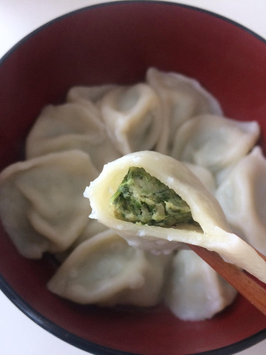 友盛 山東香菜豚肉水餃 1KG 50个入 香菜水饺 香菜猪肉水饺