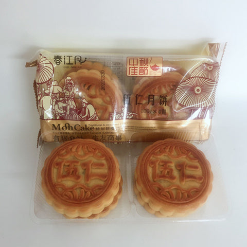 生友 偉業 五仁月餅 4個入*3袋 五仁月饼