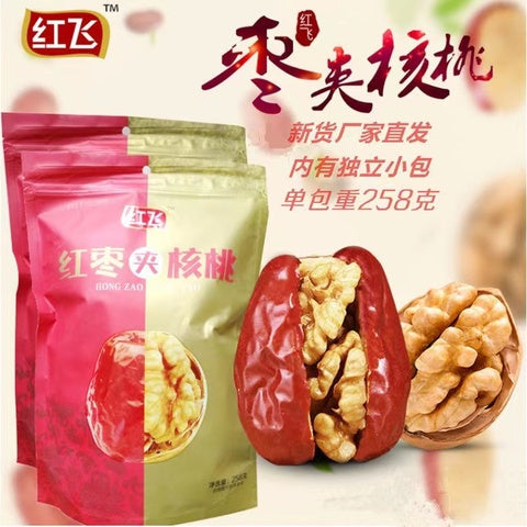 紅棗核桃 258g 红枣核桃 红枣夹核桃