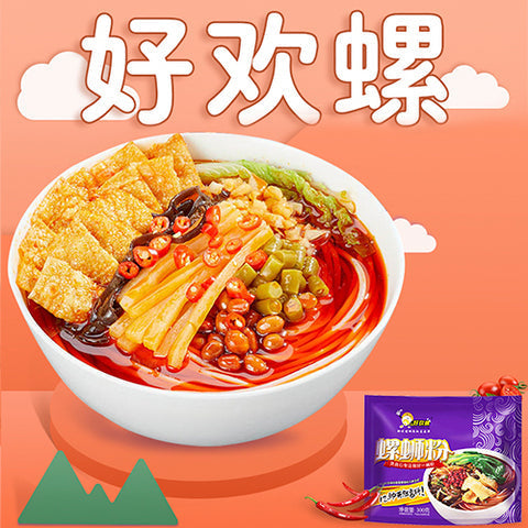 好歓螺 螺師粉 (紫色 )300g*10袋 好欢螺螺蛳粉