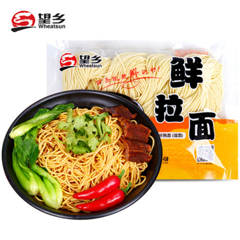 望郷 鮮拉面400克*3袋 望乡鲜拉面 面皮