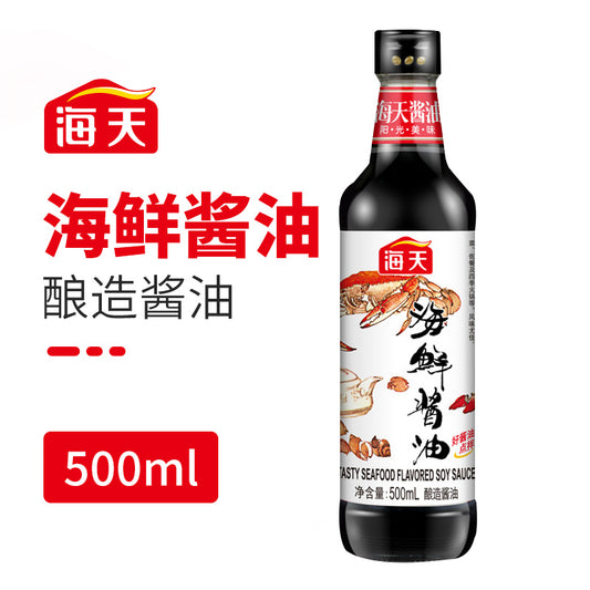 海天 海鮮醤油 500ml 海天海鲜酱油