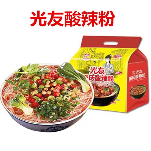 光友酸辣粉 (90g*4袋)