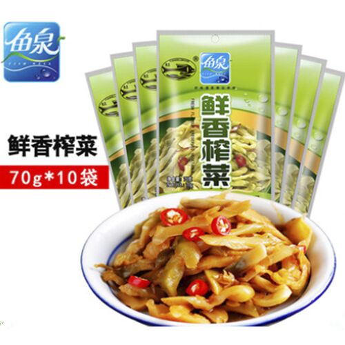 鮮香搾菜(辣)70g 鲜香榨菜