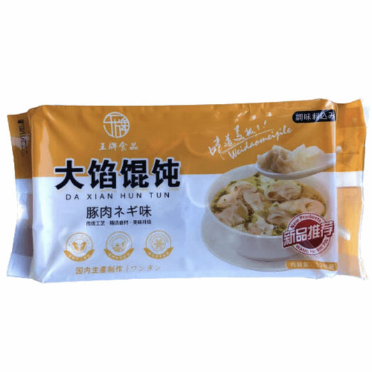 猪肉大葱云吞18g*12枚入 内含调料包 猪肉大葱馄饨