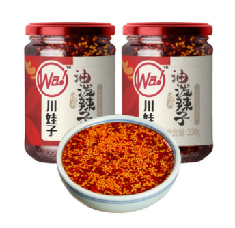 川娃子 油po泼辣子 230g 川娃子油泼辣子 辣椒油