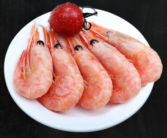 北極氷虾 1kg 北极冰虾 冰极甜虾 元宝虾 籽虾 丹麦産