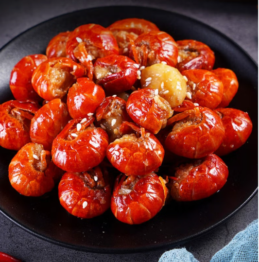 麻辣龍蝦尾250g熟食 麻辣龙虾尾