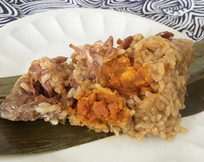 蛋黄鮮肉粽子200g*3袋 冷蔵・冷凍便 日本産