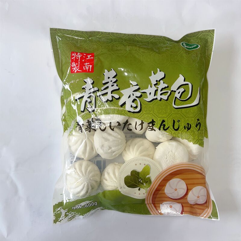 江南特製 青菜香菇包 素包子