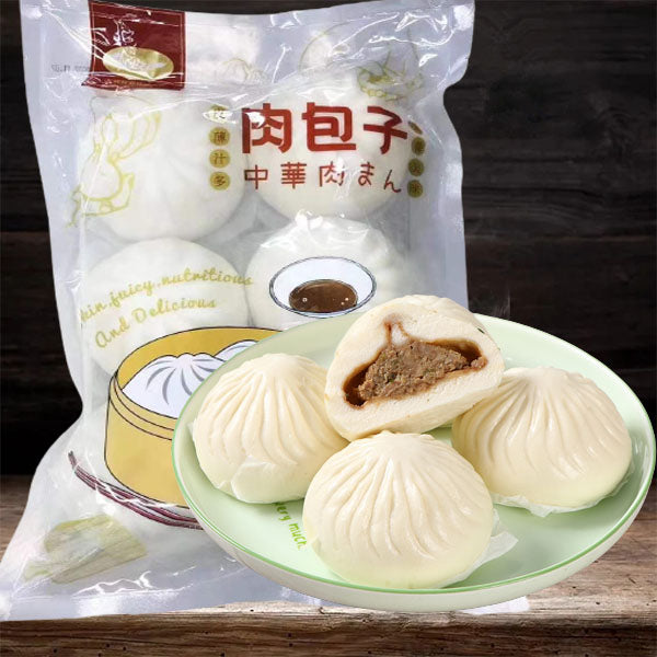 友盛肉包子 720g 6個入 鲜肉大包子