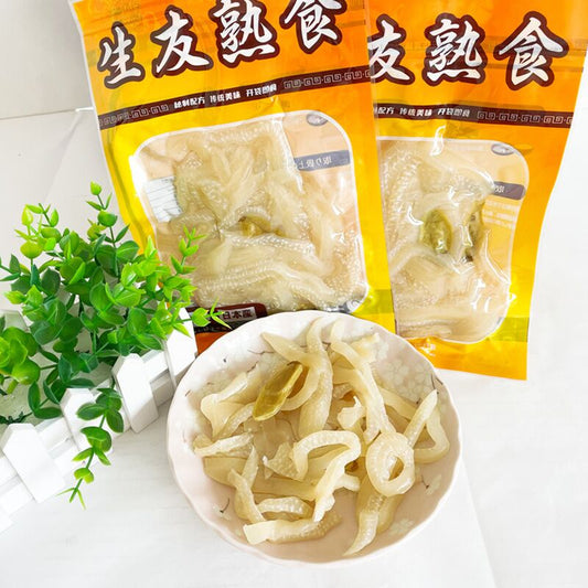 泡椒猪皮丝150g 日本国内加工 賞味期限約10~15天