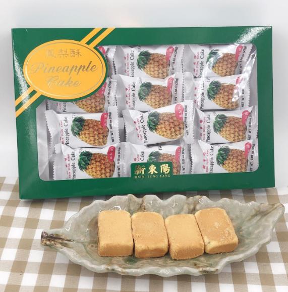 新東陽 凤梨酥(12個入り) パイナップルケーキ 鳳梨酥 300g しんとうよう 新东阳凤梨酥