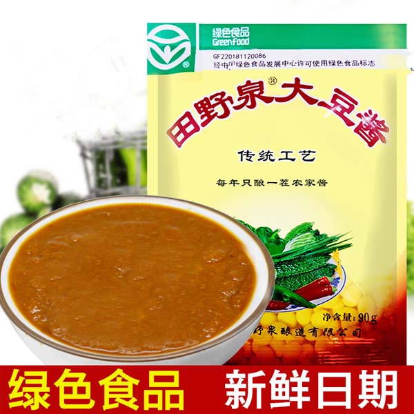 田野泉 大豆醤 90g 田野泉 大豆酱