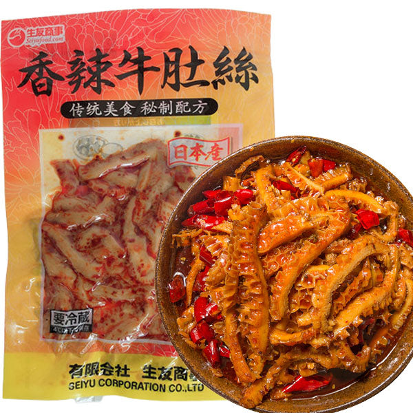 预售3-5天发货 生友 香辣牛肚糸 100g 保质期约7~15天