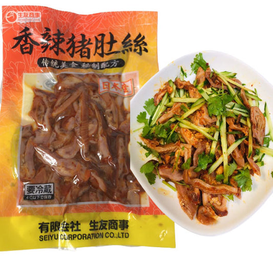 提前3-5天预定 香辣豚肚糸 150g (生友)日本国内加工 賞味期限約10~15天
