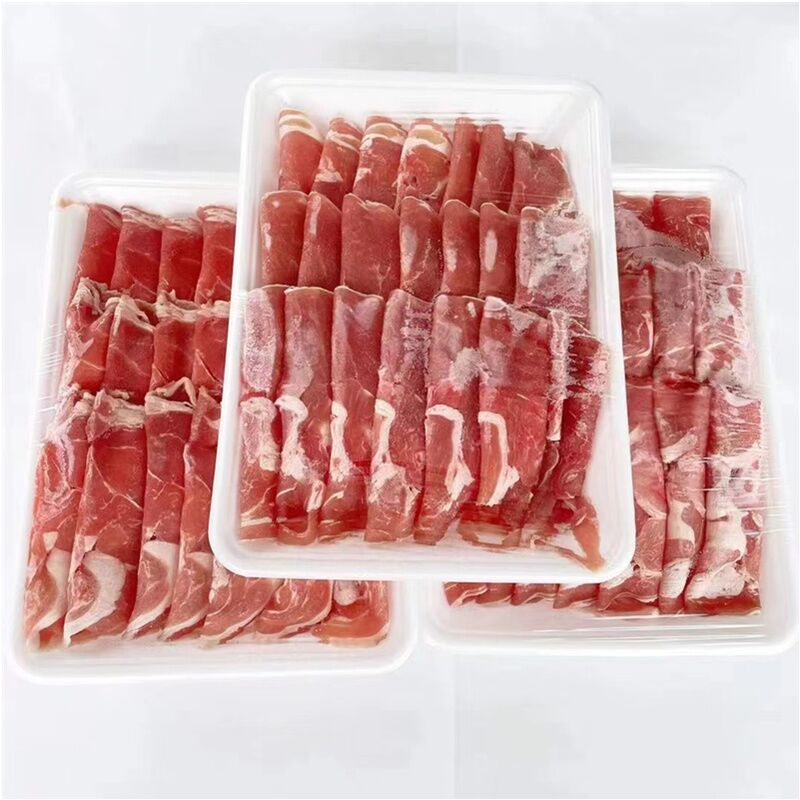 ラムしゃぶしゃぶ 卷合装羊肉片(仔羊) 300g 肥牛卷 牛肉卷