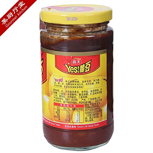 海天辣黄豆醤 340g 海天辣黄豆酱