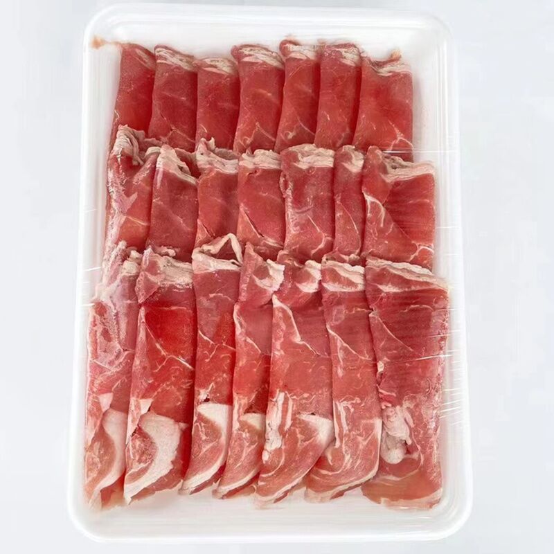 ラムしゃぶしゃぶ 卷合装羊肉片(仔羊)羊肉卷