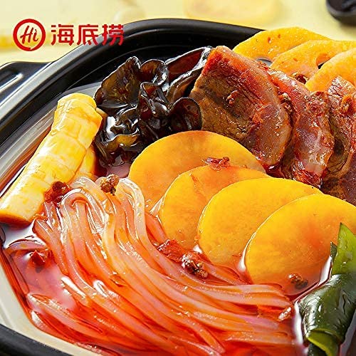 海底撈 麻辣嫩牛自煮火鍋套餐 380g 海底捞麻辣嫩牛火锅套餐